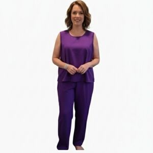 Take Two Clothing Purple Women's Pantsuit Size XL